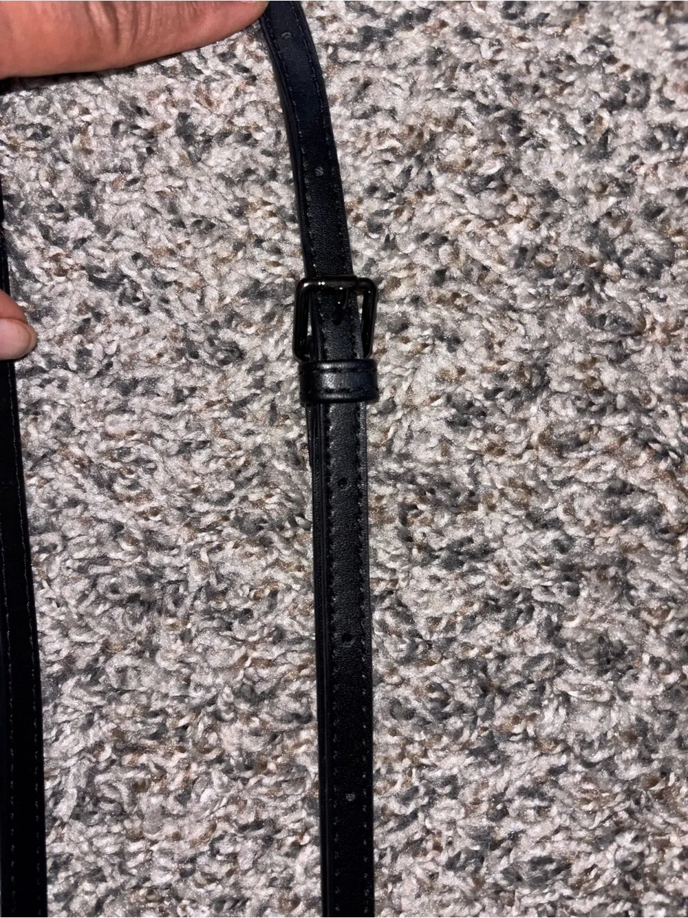 Iris&Rainbow Balck and white checkered print small crossbody clutch style